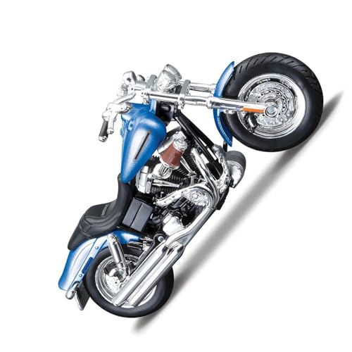 Miniature Harley Davidson 1:18 Fat Bob pour décoration bureau motard