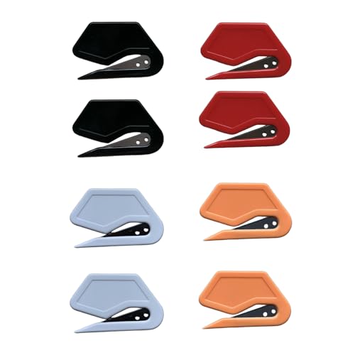 ZUFECY Envelope Slitters with Safety Blades, 8-Pack Letter Opener for Home and Office Use