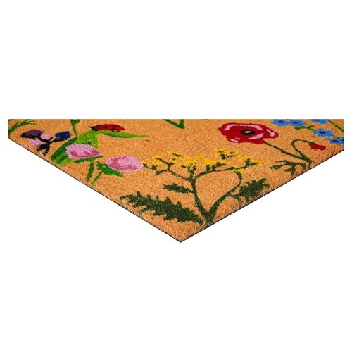 Calloway Mills AZ105992436 Floral Hello Doormat, 24\" x 36\", Multicolor