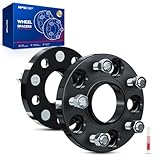 KAX 5x4.5 Wheel Spacers,20mm 5 Lug Hub Centric Wheel Spacers fit for Accord, CR-V, Civic, H-R-V, Pilot, Escape, Odyssey, TL, Element, RDX, MDX, with M12x1.5 Studs 64.1mm Hub Bore,2Pcs