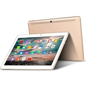 4G LTE Tablet mit Touchscreen, 10 Zoll (25,4 cm), Android 9.0, zertifiziert von Google GMS, Octa Core 2 GHz CPU, hohe Geschwindigkeit, Dual-Stereo-Lautsprecher
