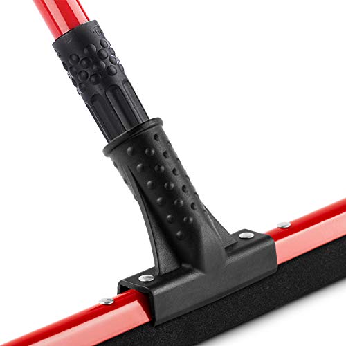 image for Libman Commercial 191 Flex Blade Floor Squeegee with Steel Handle, 18