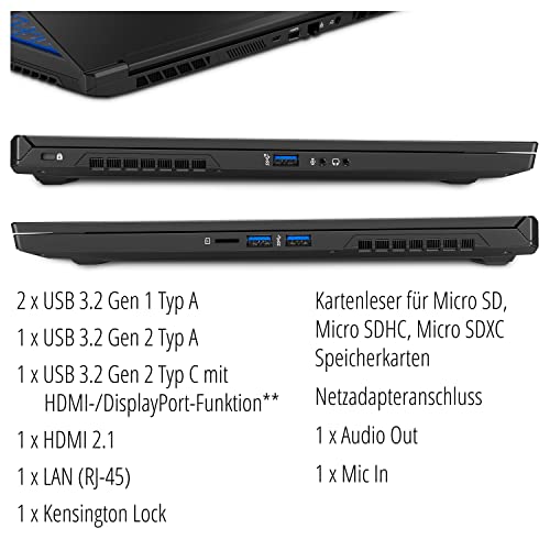 Medion Laptop Medion Erazer Beast X20 17,3 Zoll Gaming Notebook