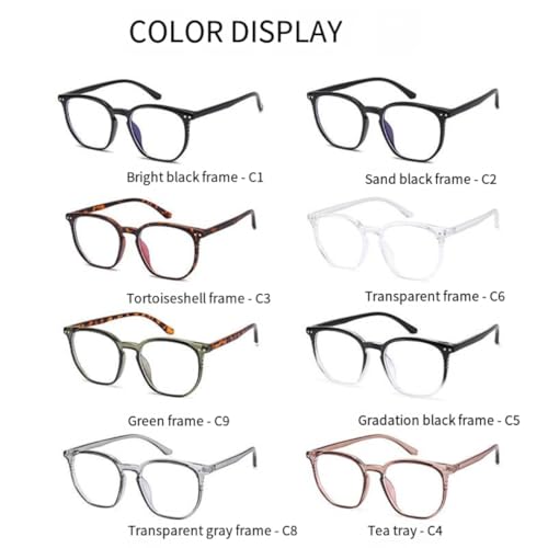 Monture de lunettes transparente pour le télétravail sur écran - 6