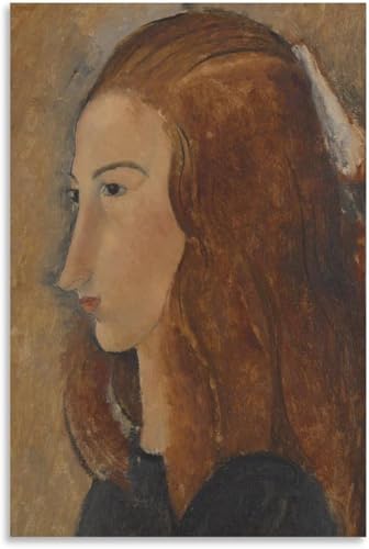 Amedeo Modigliani Toile Art mural Jeune femme affiche impressions peinture abstraite 60x80