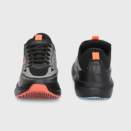 Image of Centrino Trendy Sneakers for Man | Casual Shoes for Men Stylish | Lightweight Lace-Up Canvas Walking Shoes | Cushioned Insole | Breathable Comfortable | Anti-Skid Sole | Premium Mens Sneaker Shoes (6831)