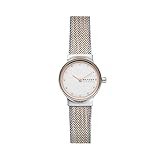 Skagen Women's Freja Quartz Watch with Stainless Steel Strap, Multicolor, 14 (Model: SKW2699)