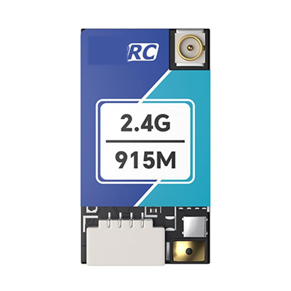 Per ELRS Nano 915M/2.4G Ricevitore A Banda Duale DIY per Quadricottero FPV A Lungo Raggio, Parti del Drone Incorporate WiFi -C3 Chip LR1121 per Drone DIY Freestyle A Lungo Raggio FPV