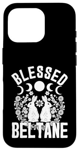 Blessed Beltane Blessings ���[�f�[�̂��j�� �ً��̃E�T�M �X�}�z�P�[�X iPhone 16 Pro �p