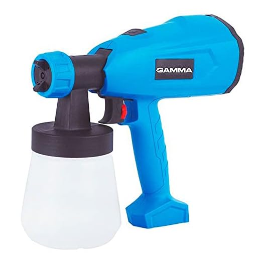 Gamma Pistola De Pintura Elétrica 350W E 100V Azul