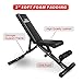FLYBIRD Adjustable Weight Bench, Utility Gym Bench for Full Body Workout, Multi-Purpose Foldable Incline Decline Benchs - 2020 Version