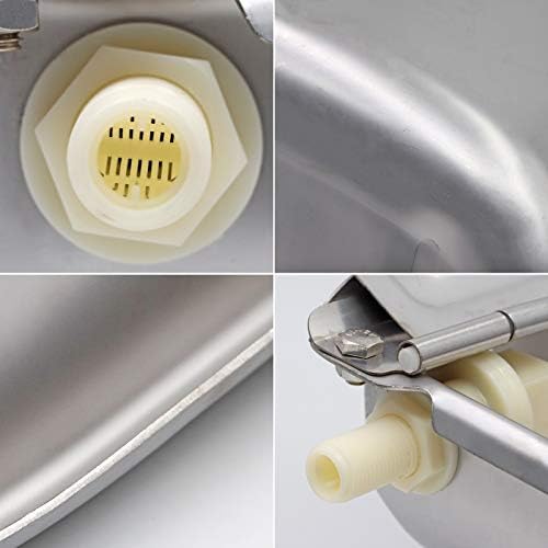 Stainless Steel Automatic Waterer Bowl Horse Cattle Goat Sheep Pig Dog Float Valve Water Trough Farm Supplies Livestocktool — view 3
