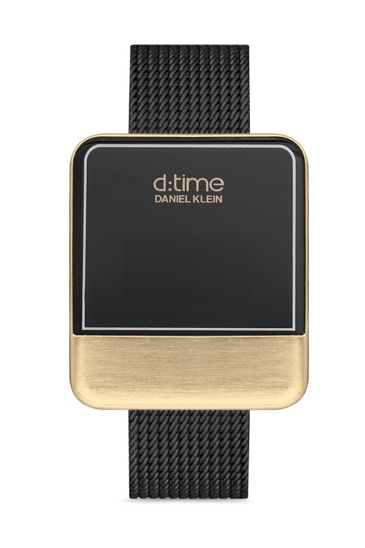 DANIEL KLEIN Digital Black Dial Men's Watch-DK.1.12637-5