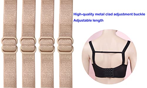 Women's Bra Strap Clips Holder Non-slip Adjustable Elastic3