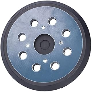 2PCs Sander Backing Pad 8 Hole 4 Eye 5in Hook and Loop Sanding Pad Sander Polisher Buffer Replacement Orbital for Sanding Machine