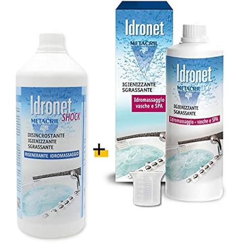 Metacril - Kit higienizante + tratamiento Shock para hidromasaje Cover