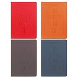 SINOBAND A5 PU Leather Journals Our Adventure Book Cover Writing Journal Travelers Notebook Daily No