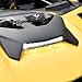 SAUTVS Hood Scoop Spotlight for Can-Am Maverick R, LED Hood Accent Auxiliary Driving Spot Light for Can Am Maverick R MAX X RS 2024+ Models Accessories