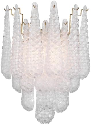 Crystorama 2 Light Aged Brass Sconce