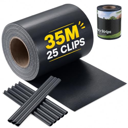 Velway Strisce Frangivista in PVC per Recinzione a Doppio Picchetto 450g/m²
