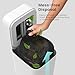OPTIMUS DESIGN STUDIO Automatic Self Changing Trash Can, Self Sealing Motion Sensor Touchless Kitchen/Bathroom/Office, 4.5Gallon 17L (1-Refill Ring)
