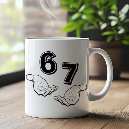 Taza de cerámica para café 11 oz blanco miniatura 2