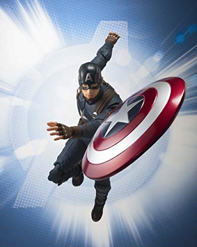 Tamashii Nations Bandai S.H. Figuarts Captain America miniatura 6