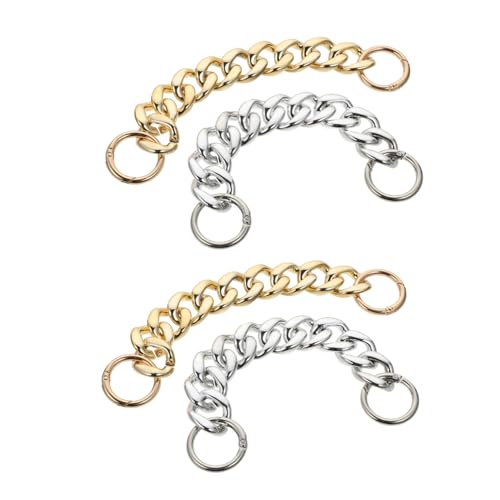 Chaînes pour chaussures trouées Beaupretty | 4 pièces de bijoux amovibles pour sabots
