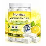Washing Machine Cleaner Tablets (16 Tablets) | Drum & Pipe Deep Cleaner