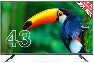 Cello ZBVD02334 43 inch Full HD LED TV with built-in Freeview HD 3 x HDMI USB 2.0 UK Made Black