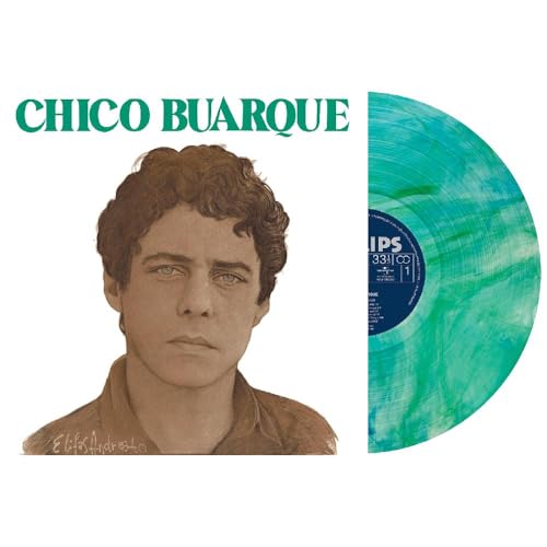 Vinilo Chico Buarque de colección: álbum Vida (1980) en doble disco verde y azul translúcido