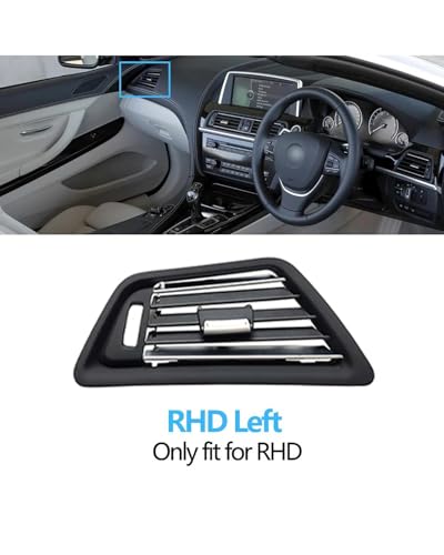 �����Ԃ̃G�A�R�������o���� 6 �V���[�Y�p F06�p F12�p F13�p 630 635 640 645 650 2011-2018 �Ԃ� LHD�p RHD�p �t�����g���A�� AC�p �x���g�O�����o�� �x���g�O�����o���p�l���v���[�g(RHD Left)