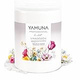 YAMUNA NATURAL BEAUTY Massagecreme, mit pflanzlichen Ölen, Naturkosmetik aus Ungarn. Sanfte Profi-Creme für entspannende und pflegende Massagen. (Blütenmeer)