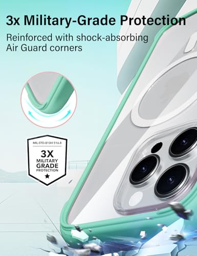 Coque iPhone 16 Pro MagSafe X-level transparente en polycarbonate rigide avec 3 protections - 7