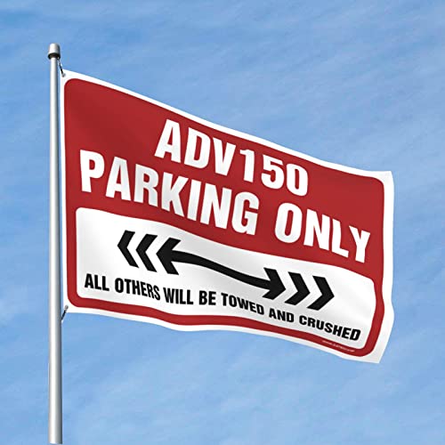 Drapeau de porche Adv150 grand format 152 x 244 cm rigolo