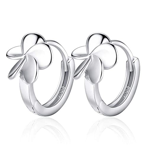 Pendientes para mujer con forma de flor pequeña el regalo de cumpleaños ideal