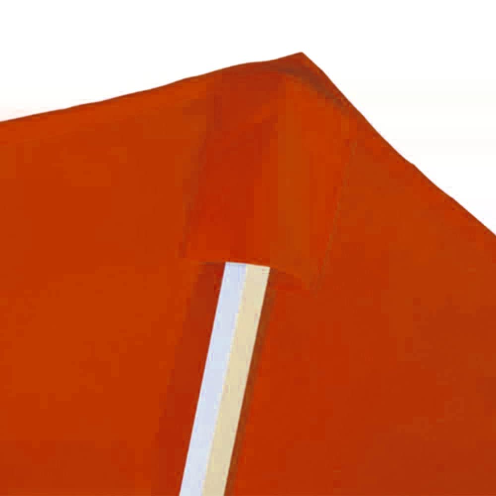 sdneNest Toldo universal de repuesto para sombrilla de patio de 6/8 brazos, cubierta de sombrilla de jardín en rojo vino, rojo, 2,7 m, 6 varillas