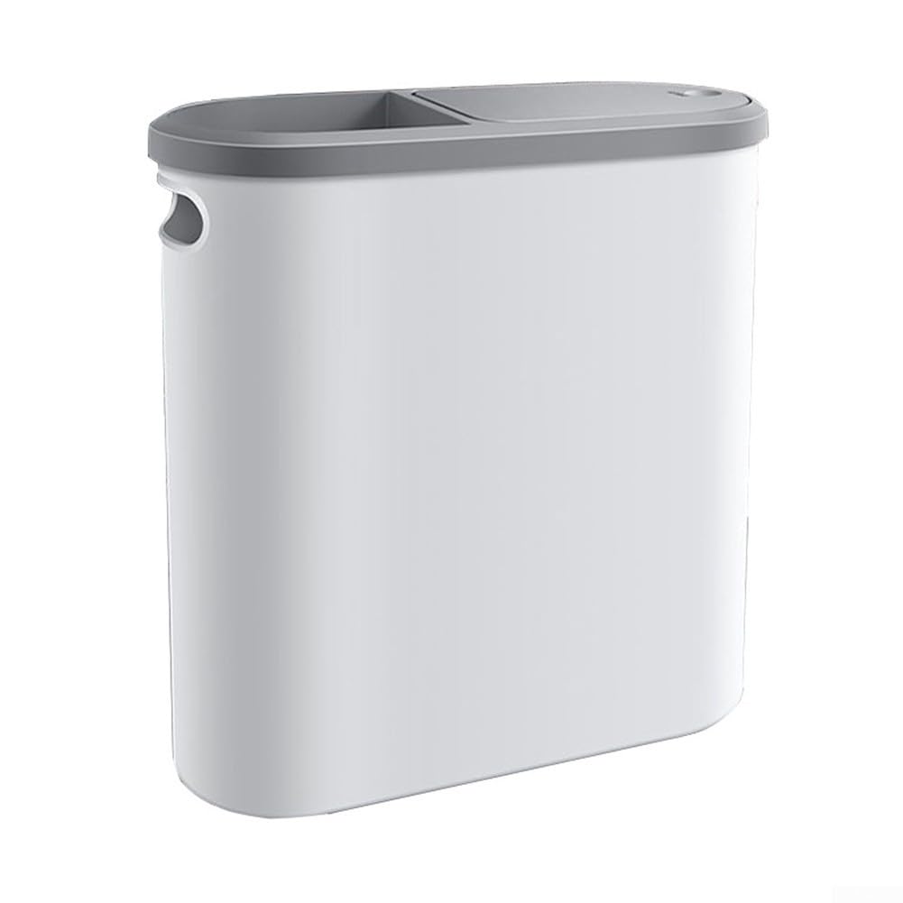 Poubelle mince de salle de bain automatique pour un intérieur épuré