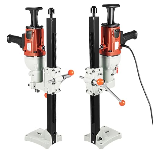 Kernbohrmaschine 2200W Kernbohrgerät Nass Trocken Diamantbohrer 180mm, 1200 U/min, Wasserdichtungsdesign