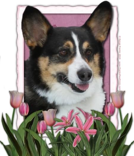 CafePress Mothers Day Pink Tulips Cap Adjustable Baseball Cap