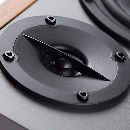 Edifier R1280T Powered Bookshelf Speakers - 2.0 Stereo Active Near Field Monitors - Studio Monitor Speaker - Wooden Enclosure - 42 Watts Rms (Renewed) #TOP5