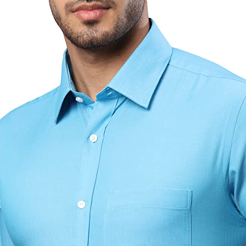 Image of Raymond Men's Solid Slim Fit Shirt