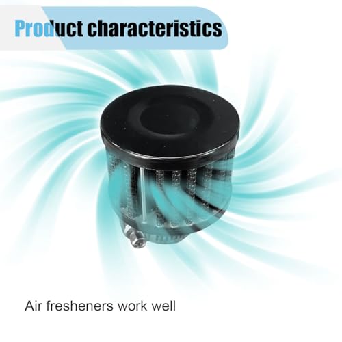 Joycourt JOYCOURT-KKRH239 Car Breather Filter, 0.47"/12Mm Cold Air Intake Filter Cleaner, Crankcase Vent Valve Cover Filter Breather, Automotive Air Filter thumb #2