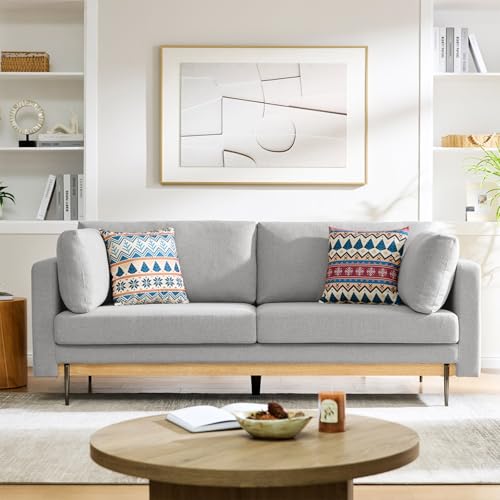 JOSOGO Loveseat Sofa, Small Couches for Small Spaces, Mid Century