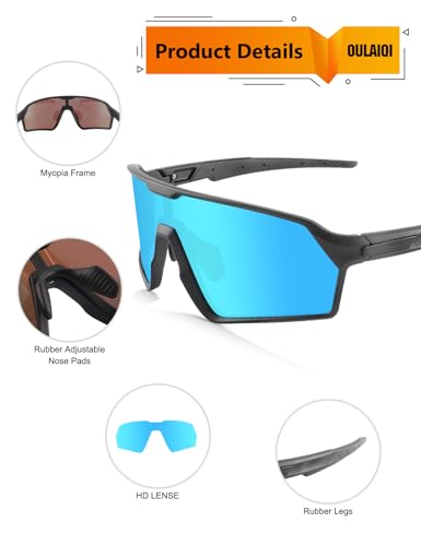 Save on OULAIQI UV400 Sports Sunglasses with code 3M8IV4AS - Image 5