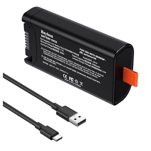 High-Capacity JBL PartyBox Battery Replacement