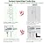 Wellsign Indoor Plant Trellis for Climbing Plants, 16inch Small Garden Metal Trellis for Potted Plants Outdoor with Different Patterns for Vine Ivy Flower Plant Support 4 Pack