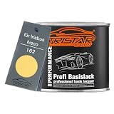 TRISTARcolor Vernice per auto Barattolo pronto all’uso per Irisbus/Iveco 162 Giallo Naples Vernice di base 0,5L