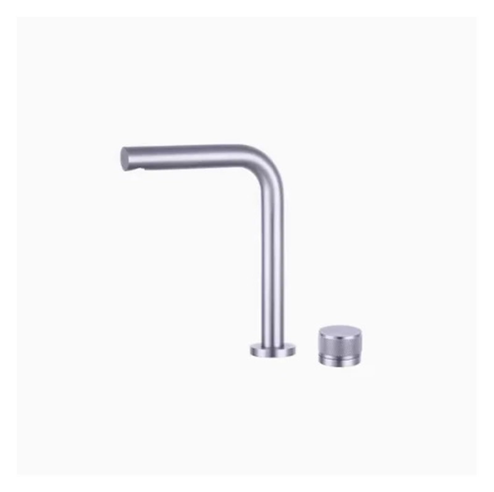 Black Basin Faucet Bathroom Faucet Two Holes Bathroom Sink Faucet Brushed Sink Tap Rotating Widespread Basin Tap(Lavender)