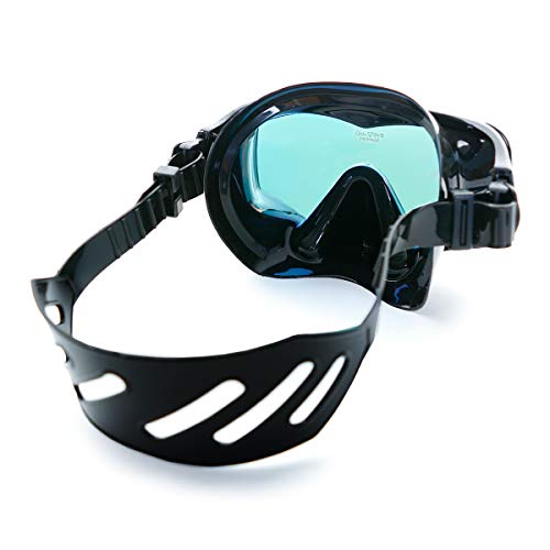EVO Hi Definition Mask and Snorkel Combo - Set Adulto con Lente Único - Máscara de Buceo con Válvula - Accesorios de Buceo miniatura 2
